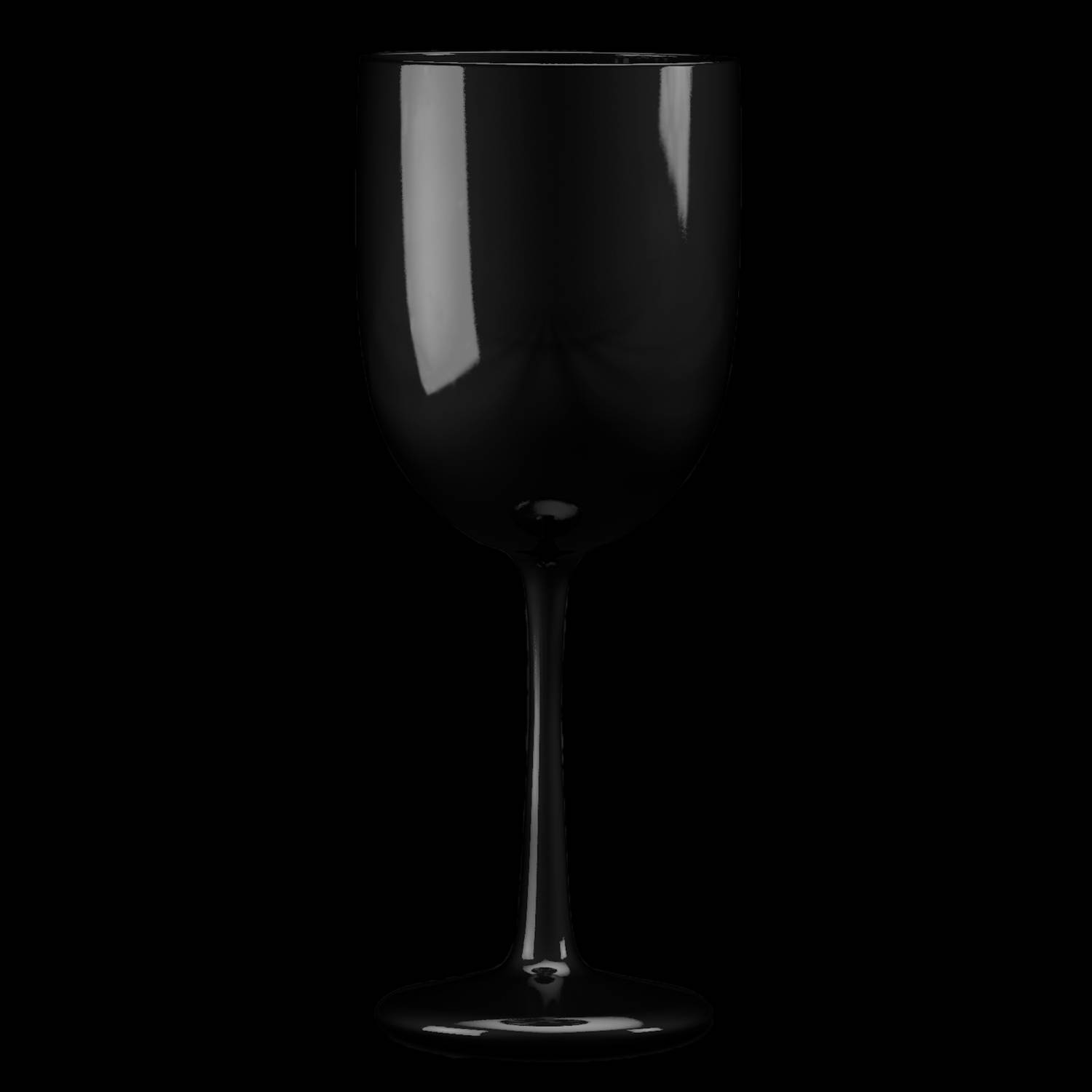 Lee emmer as Kunststof wijnglas 48cl zwart kopen? | De Horeca Bazaar