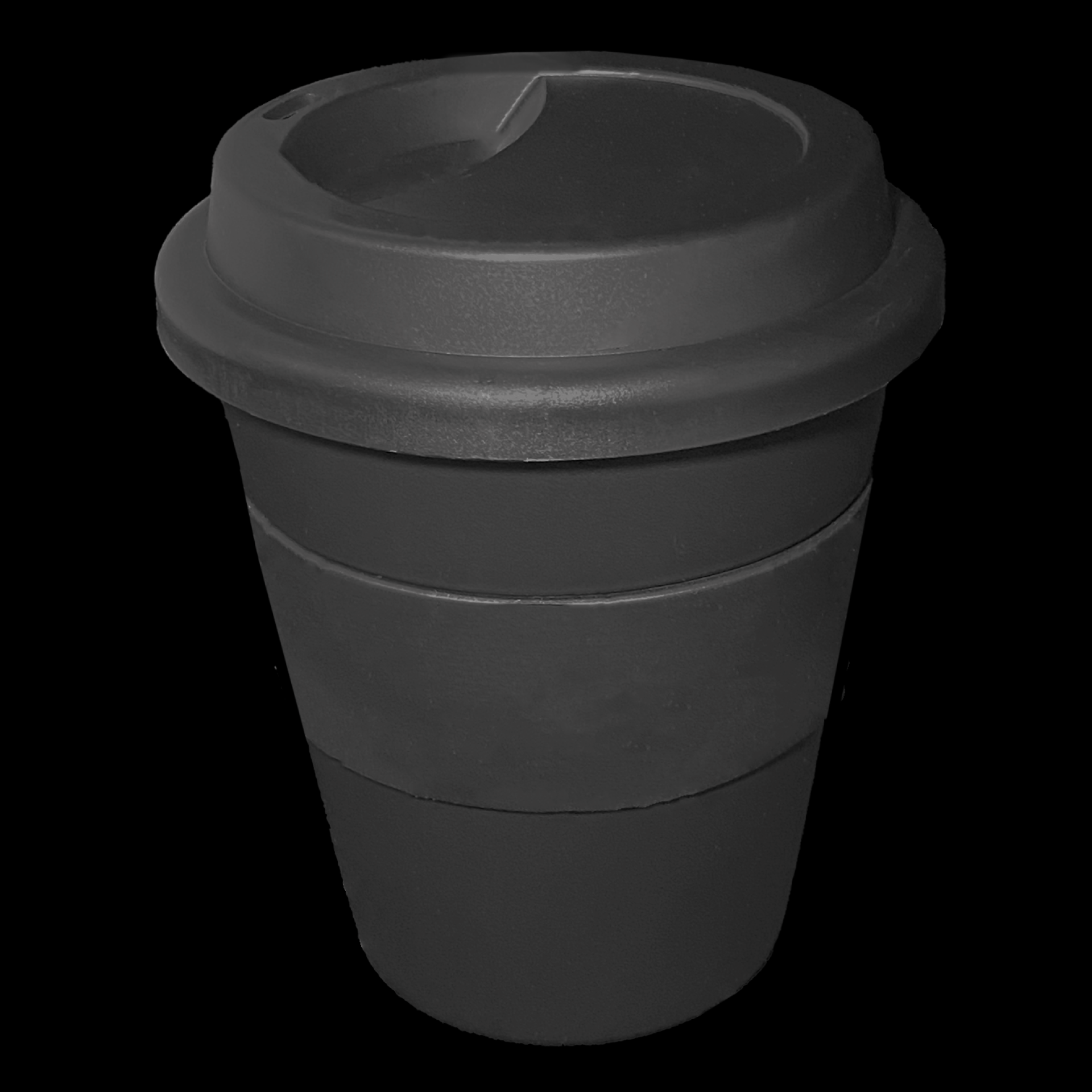 Koffiebeker to go - 350ml - Zwart