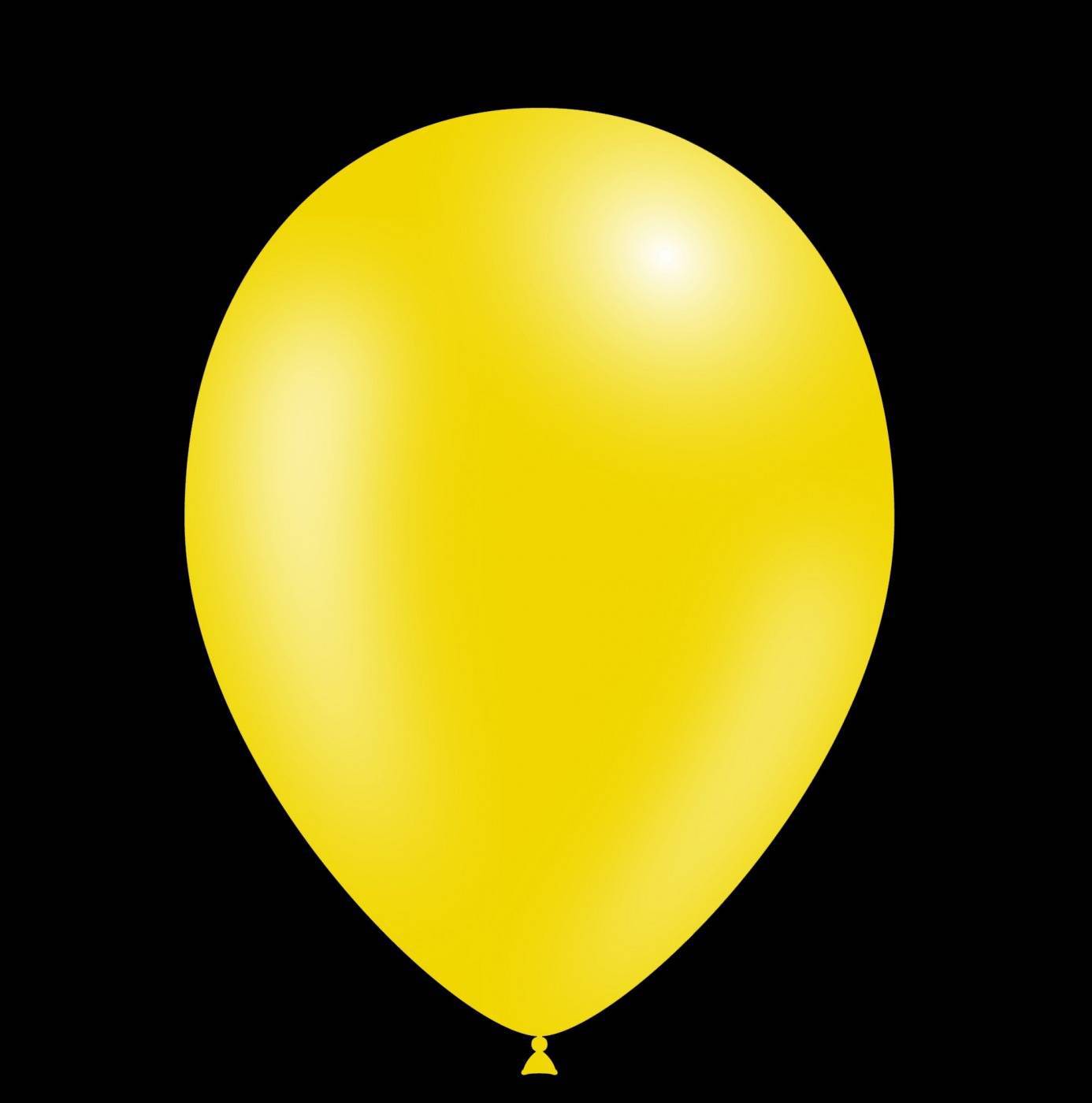 Gele ballonnen 28cm | De Horeca